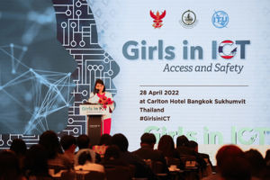 สำนักงาน กสทช. ร่วมกับ ITU เป็นเจ้าภาพการประชุม Girls in ICT Day Thailand 2022 
