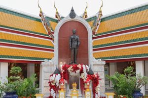 พิธีเจริญพระพุทธมนต์และทำบุญตักบาตรถวายพระราชกุศล เนื่องในโอกาสวันพระบรมราชสมภพครบ 100 ปีพระบาทสมเด็จพระปรเมนทรมหาอานันทมหิดล พระอัฐมรามาธิบดินทร  20 กันยายน 2568